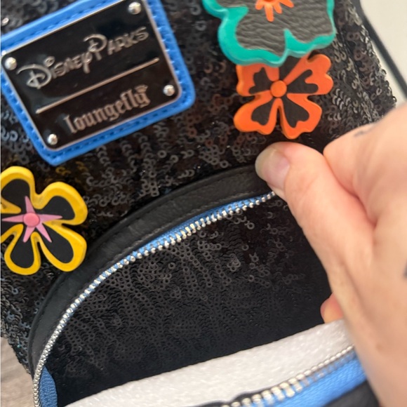 Loungefly Disney Parks Stitch 626 Day Backpack - Picture 5 of 7